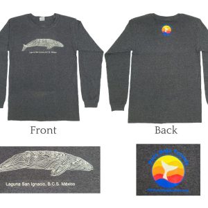 Pure Baja Travels Whale T-shirt - long sleeve